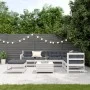 Garden furniture set with cushions 8 pieces solid white pine wood by , Garden sets - Ref: Foro24-3250601, Price: 713,96 €, Di...
