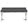 Toldo de pie independiente gris antracita 500x300 cm de vidaXL, Sombrillas - Ref: Foro24-145887, Precio: 486,84 €, Descuento: %