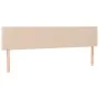 Estructura cama y cabecero cuero sintético capuchino 120x190 cm de , Camas y somieres - Ref: Foro24-3270553, Precio: 161,46 €...