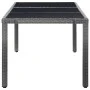 9-piece synthetic rattan garden dining set in gray color. by vidaXL, Garden sets - Ref: Foro24-45992, Price: 722,50 €, Discou...