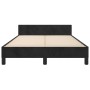 Estructura de cama con cabecero terciopelo negro 120x190 cm de , Camas y somieres - Ref: Foro24-3270598, Precio: 182,55 €, De...