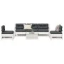 6-teiliges Gartenmöbel-Set mit Kissen aus massivem Weißkiefernholz von , Gartensets - Ref: Foro24-3250733, Preis: 509,26 €, R...
