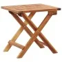 Folding garden coffee table acacia wood 40x40x40 cm by vidaXL, Garden tables - Ref: Foro24-46005, Price: 35,14 €, Discount: %