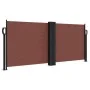 Braune einziehbare Seitenmarkise 100x1000 cm von , Sonnenschirme - Ref: Foro24-4004689, Preis: 109,92 €, Rabatt: %