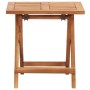 Mesa de centro plegable de jardín madera de acacia 40x40x40 cm de vidaXL, Mesas de jardín - Ref: Foro24-46005, Precio: 42,99 ...