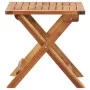 Folding garden coffee table acacia wood 40x40x40 cm by vidaXL, Garden tables - Ref: Foro24-46005, Price: 35,14 €, Discount: %