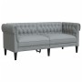 Chesterfield 2-Sitzer-Sofa aus hellgrauem Stoff von , Sofas - Ref: Foro24-372547, Preis: 249,93 €, Rabatt: %