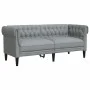 Chesterfield 2-Sitzer-Sofa aus hellgrauem Stoff von , Sofas - Ref: Foro24-372547, Preis: 244,52 €, Rabatt: %