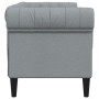 Chesterfield 2-Sitzer-Sofa aus hellgrauem Stoff von , Sofas - Ref: Foro24-372547, Preis: 249,93 €, Rabatt: %