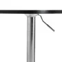 High bar table in engineered wood and black steel 50x50x90 cm by , Kitchen and dining tables - Ref: Foro24-4007191, Price: 73...