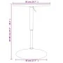High bar table in engineered wood and black steel 50x50x90 cm by , Kitchen and dining tables - Ref: Foro24-4007191, Price: 73...