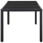 Juego de comedor de jardín 9 piezas ratán sintético negro de vidaXL, Conjuntos de jardín - Ref: Foro24-45976, Precio: 791,46 €