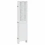 Biombo separador de 5 paneles madera maciza Paulownia blanco de , Divisores de ambientes - Ref: Foro24-358725, Precio: 128,87...