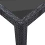 Juego de comedor de jardín 9 piezas ratán sintético negro de vidaXL, Conjuntos de jardín - Ref: Foro24-45976, Precio: 771,25 ...