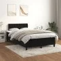 Box spring bed with black velvet mattress 120x190 cm by , Beds and slatted bases - Ref: Foro24-3269857, Price: 414,10 €, Disc...