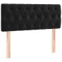 Box spring bed with black velvet mattress 120x190 cm by , Beds and slatted bases - Ref: Foro24-3269857, Price: 414,10 €, Disc...