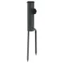 Parasol supports with spikes 2 pcs galvanized steel 9x35 cm by , Parasol accessories - Ref: Foro24-4003381, Price: 15,81 €, D...