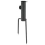 Parasol supports with spikes 2 pcs galvanized steel 9x35 cm by , Parasol accessories - Ref: Foro24-4003381, Price: 19,87 €, D...