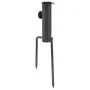 Parasol supports with spikes 2 pcs galvanized steel 9x35 cm by , Parasol accessories - Ref: Foro24-4003381, Price: 15,81 €, D...
