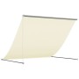 Cream fabric and steel retractable awning 200x150 cm by , Awnings - Ref: Foro24-368759, Price: 55,99 €, Discount: %
