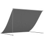 Anthracite gray fabric and steel retractable awning 200x150 cm by , Awnings - Ref: Foro24-368752, Price: 65,61 €, Discount: %