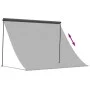 Anthracite gray fabric and steel retractable awning 200x150 cm by , Awnings - Ref: Foro24-368752, Price: 51,33 €, Discount: %