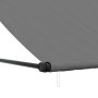 Anthracite gray fabric and steel retractable awning 200x150 cm by , Awnings - Ref: Foro24-368752, Price: 65,61 €, Discount: %