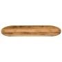 Oval table top solid rough mango wood 140x50x2.5cm by , Table tops - Ref: Foro24-370109, Price: 78,75 €, Discount: %