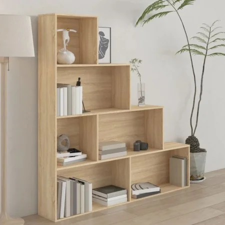 Sonoma oak plywood shelving 155x24x160cm by vidaXL, Bookcases and shelves - Ref: Foro24-800660, Price: 88,49 €, Discount: %