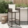 Küchenhocker mit Kissen 2 Stück braunes synthetisches Rattan von , Gartenstühle - Ref: Foro24-368706, Preis: 179,54 €, Rabatt: %