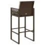 Küchenhocker mit Kissen 2 Stück braunes synthetisches Rattan von , Gartenstühle - Ref: Foro24-368706, Preis: 179,54 €, Rabatt: %