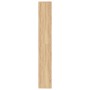 Estantería madera contrachapada color roble Sonoma 155x24x160cm
