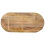 Oval table top solid mango wood 110x40x3.8 cm by , Table tops - Ref: Foro24-370135, Price: 68,14 €, Discount: %