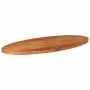 Oval table top solid acacia wood 110x40x3.8 cm by , Table tops - Ref: Foro24-370811, Price: 67,06 €, Discount: %