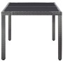 Juego de comedor de jardín 7 piezas de ratán sintético gris de vidaXL, Conjuntos de jardín - Ref: Foro24-45993, Precio: 489,3...