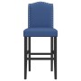 Hohe Hocker, 2 Stück, massives Gummiholz und Stoff von , Küchenhocker - Ref: Foro24-4006211, Preis: 113,50 €, Rabatt: %
