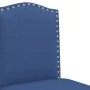 Hohe Hocker, 2 Stück, massives Gummiholz und Stoff von , Küchenhocker - Ref: Foro24-4006211, Preis: 112,14 €, Rabatt: %
