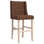 Hohe Hocker, 2 Stück, massives Gummiholz und Stoff von , Küchenhocker - Ref: Foro24-4006224, Preis: 96,67 €, Rabatt: %