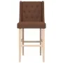 Hohe Hocker, 2 Stück, massives Gummiholz und Stoff von , Küchenhocker - Ref: Foro24-4006224, Preis: 95,65 €, Rabatt: %