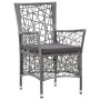 Juego de comedor de jardín 7 piezas de ratán sintético gris de vidaXL, Conjuntos de jardín - Ref: Foro24-45993, Precio: 489,3...