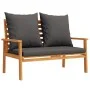 4-teiliges Gartenmöbel-Set mit Kissen aus massivem Akazienholz von , Gartensets - Ref: Foro24-3211796, Preis: 391,18 €, Rabat...