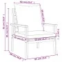 Juego de muebles jardín 5 pzas con cojines madera maciza acacia de , Conjuntos de jardín - Ref: Foro24-3211804, Precio: 413,3...