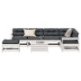 Gartenmöbel-Set mit Kissen, 8-teilig, massives weißes Kiefernholz von , Gartensets - Ref: Foro24-3250593, Preis: 740,88 €, Ra...