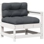 Gartenmöbel-Set mit Kissen, 8-teilig, massives weißes Kiefernholz von , Gartensets - Ref: Foro24-3250593, Preis: 740,88 €, Ra...