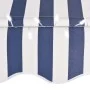 Manual retractable awning with blue and white LED 250 cm by vidaXL, Awnings - Ref: Foro24-145844, Price: 87,33 €, Discount: %