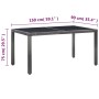 Juego de comedor de jardín 7 piezas de ratán sintético gris de vidaXL, Conjuntos de jardín - Ref: Foro24-45993, Precio: 489,3...