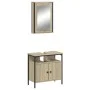 2-teiliges Badezimmermöbelset aus Sonoma-Eichensperrholz von , Badezimmermöbel - Ref: Foro24-3214776, Preis: 97,91 €, Rabatt: %