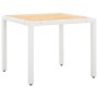 Juego de comedor de jardín 5 piezas ratán sintético blanco by vidaXL, Garden sets - Ref: Foro24-45982, Price: 376,15 €, Disco...