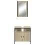 2-teiliges Badezimmermöbelset aus Sonoma-Eichensperrholz von , Badezimmermöbel - Ref: Foro24-3214776, Preis: 97,91 €, Rabatt: %