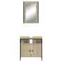 2-teiliges Badezimmermöbelset aus Sonoma-Eichensperrholz von , Badezimmermöbel - Ref: Foro24-3214776, Preis: 99,74 €, Rabatt: %